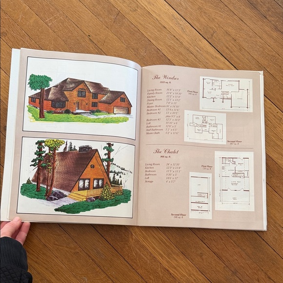 North American Solid Timber Frame Homes Catalog 1992 - Picture 5 of 9